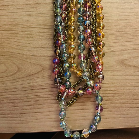 Premier Design Necklace - Multi colored strands - Picture 3 of 3